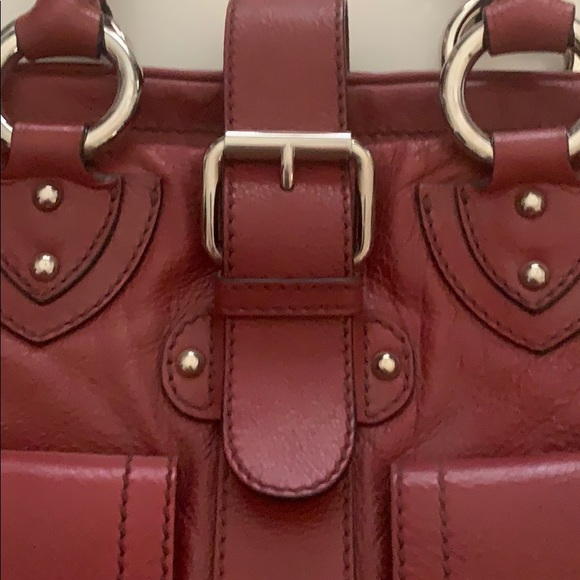 Marc Jacobs Venetia satchel (burgundy) - Picture 3 of 4